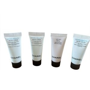 CHANEL Four Piece Travel Skin Care